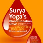 Surya Yoga's Blood Donation Drive